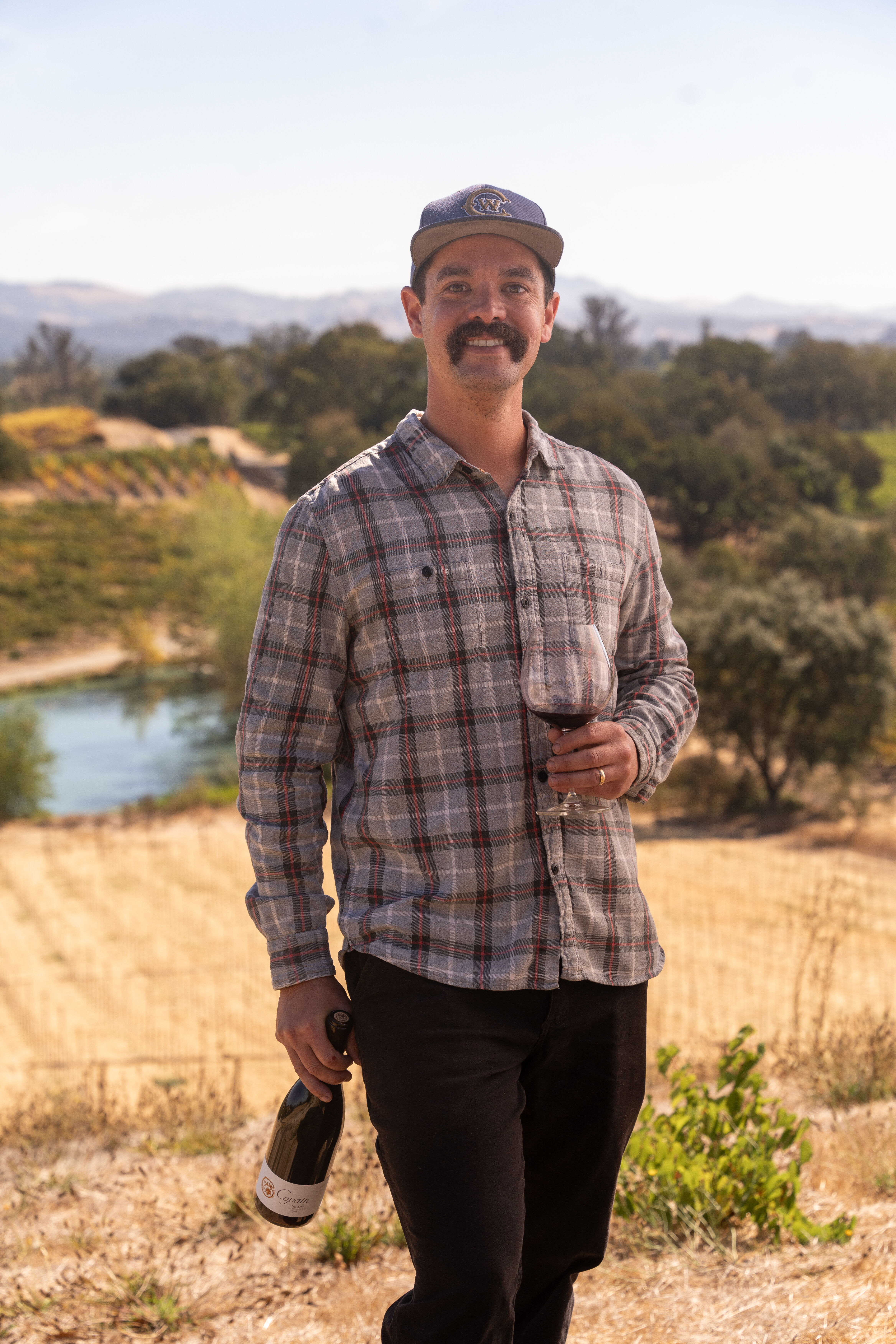 Copain's associate winemaker, Quin Donahue